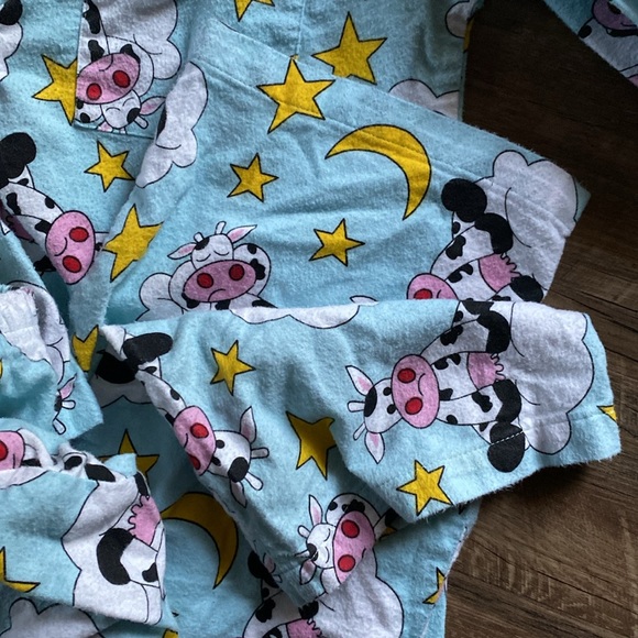 Joe Boxer Intimates & Sleepwear Kmart Joe Boxer Flannel Pajamas Cow